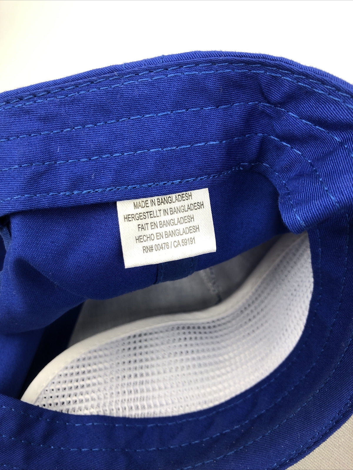 Vintage 1999 THE BRIDGES Golf Course Blue Cotton Embroidered Hat Cap Adjustable
