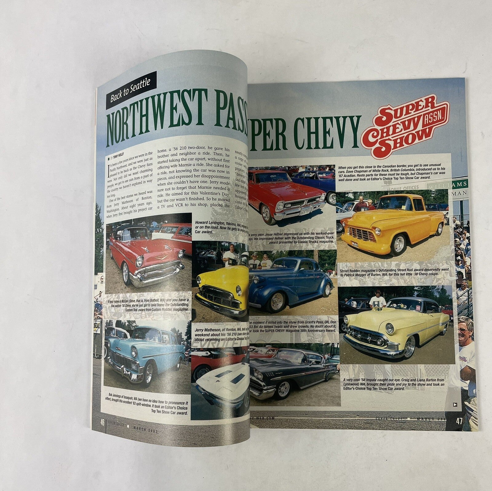 Lot of 12: SUPER CHEVY MAGAZINES Complete Full Set 12 issues Jan to Dec 2003