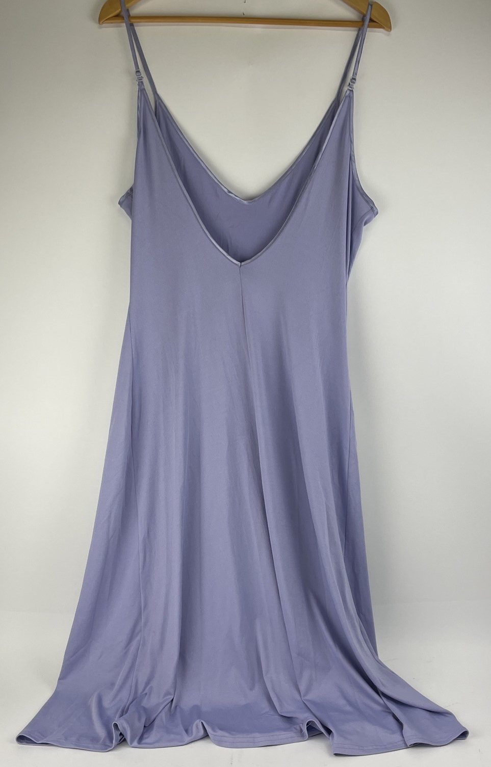 Women's HILLARD & HANSON sleeveless Purple Intimates Dress Gown Sz Medium