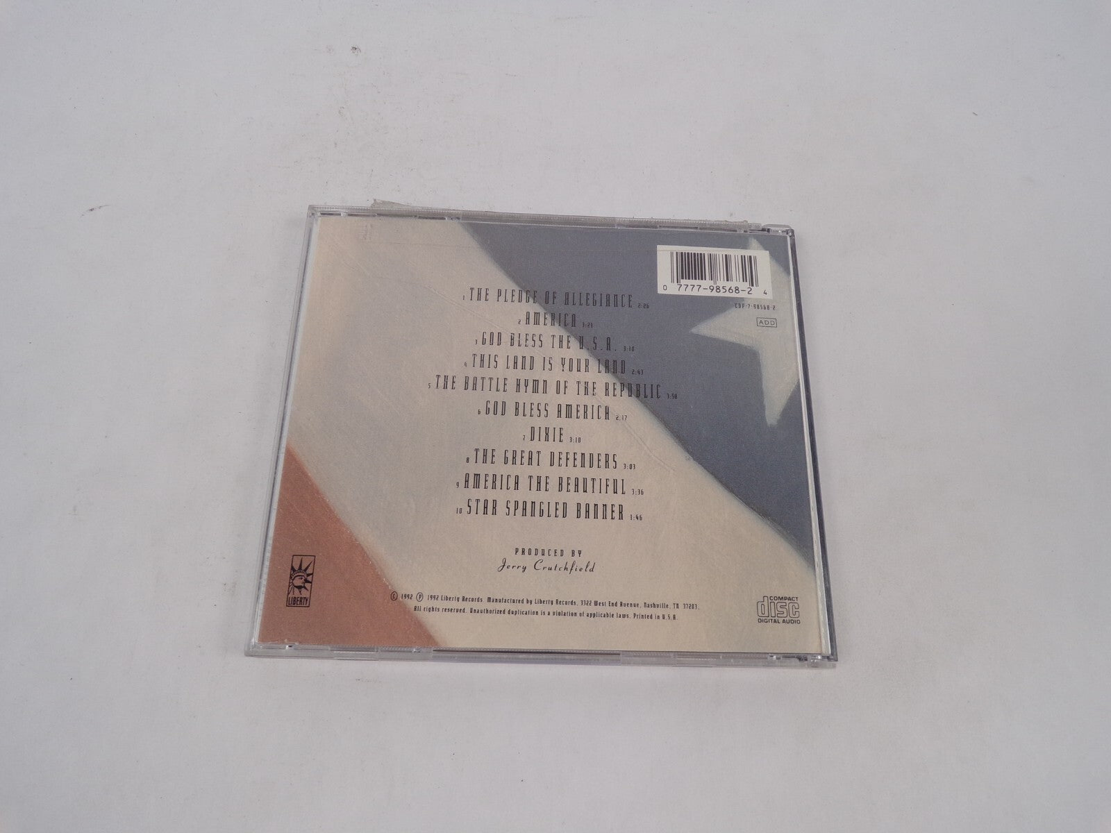 Lee Greenwood American Patriot The Pledge Of Allegiance America God Bless CD#69