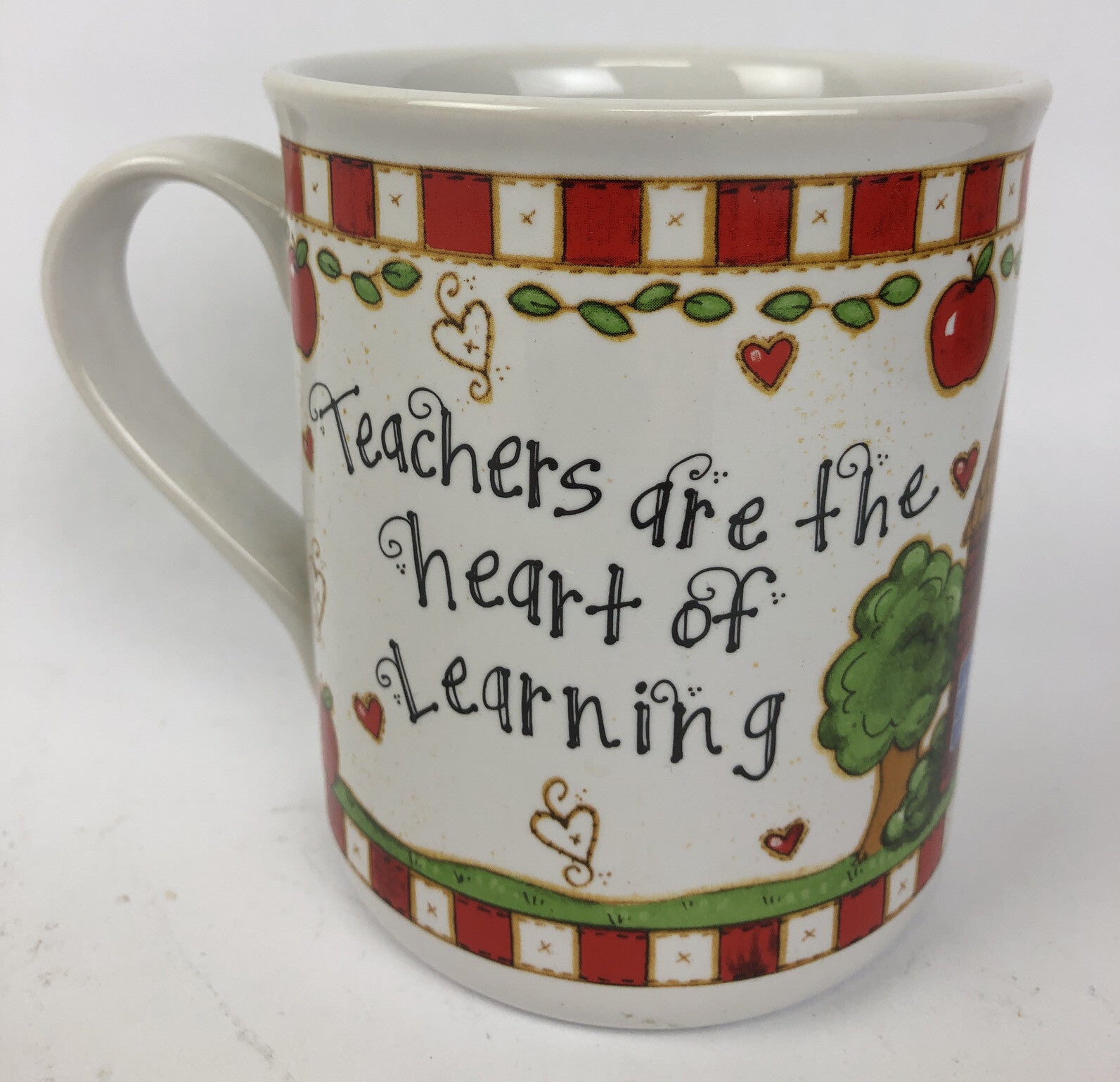 Papel Giftware 12oz Ceramic Coffee Mug"  TEACHERS are the Heart of Learning "
