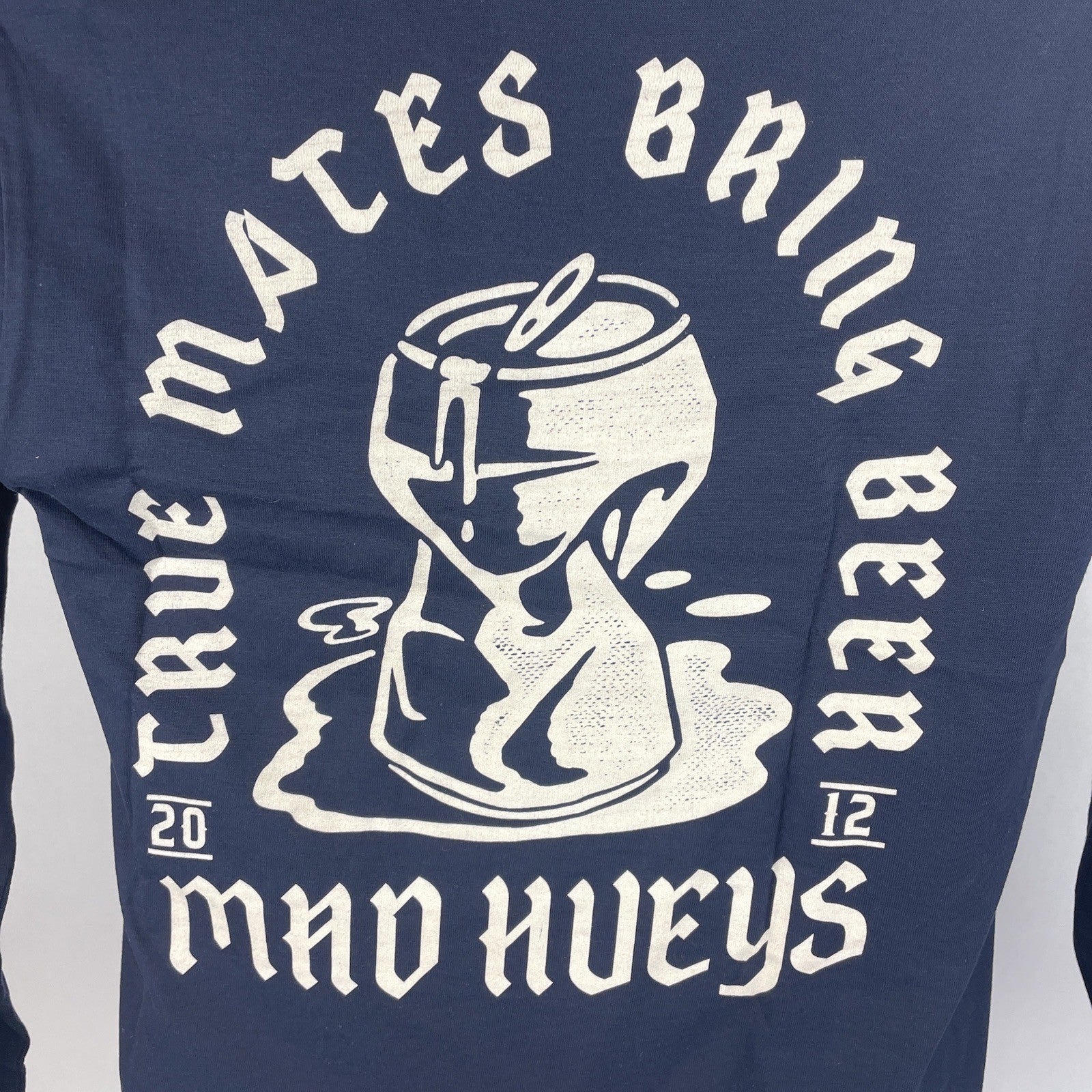 Lot of 3 x NEW Original THE MAD HUEYS Ocean Fishing 2 x SS 1 x LS T-Shirt Small
