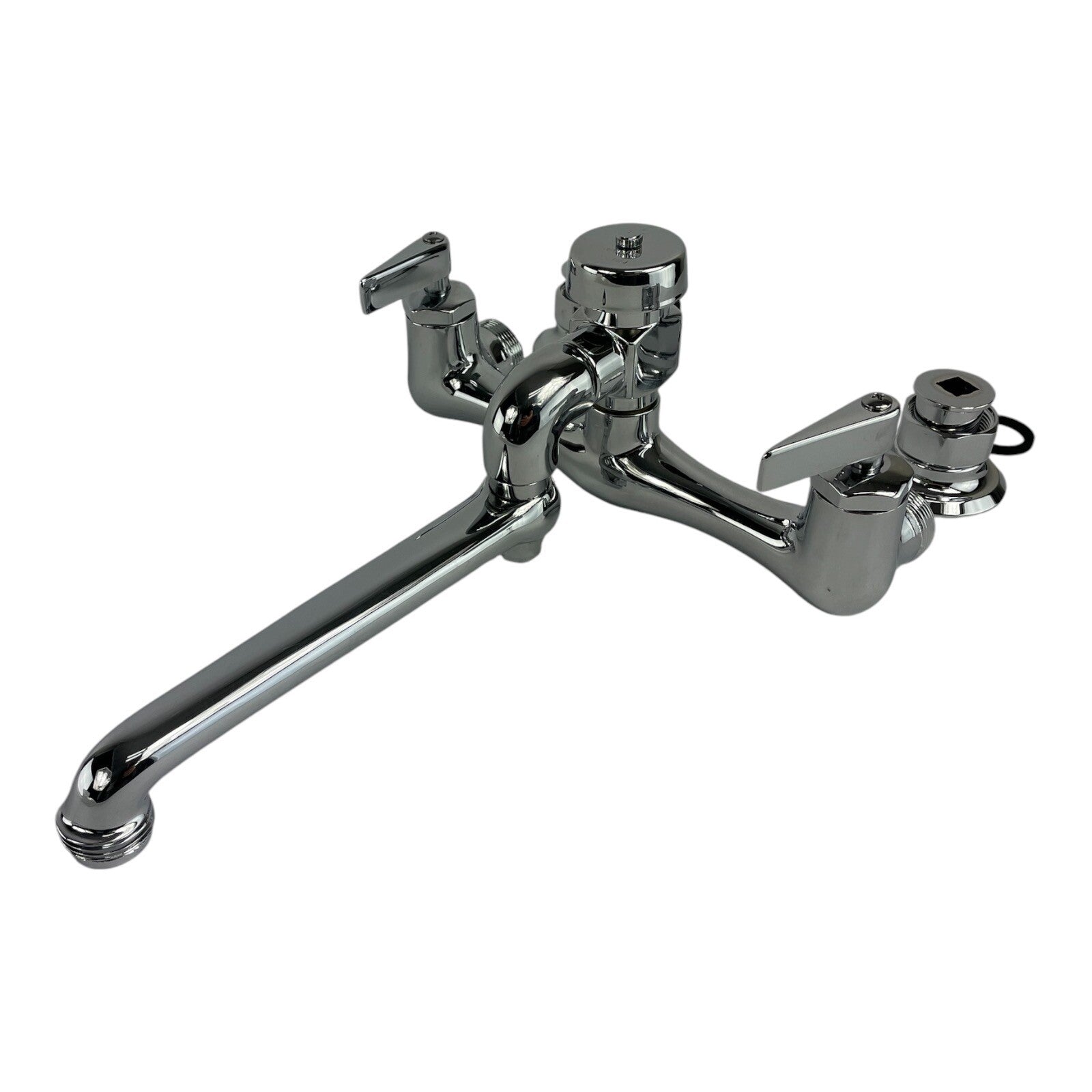 Kohler K-13625-CP double lever handle polished chrome service sink faucet