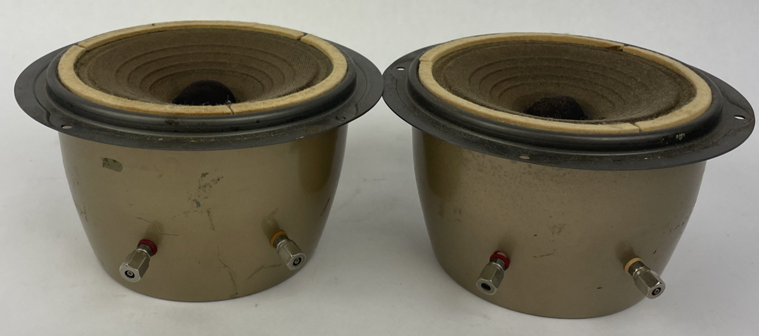 PAIR (2) PIONEER PM-12A 5" MID-RANGE DRIVERS FROM CS-A31 SPEAKER JAPAN A