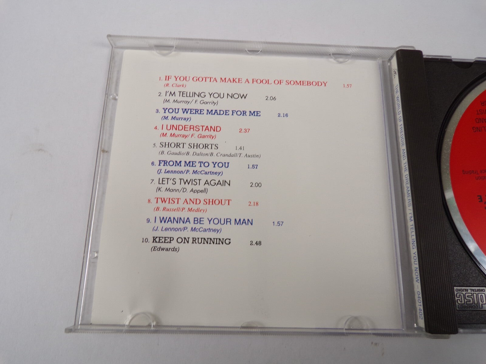 The World Of Freddie And The Dreamers I'm Telling You Now From Me To You CD#56