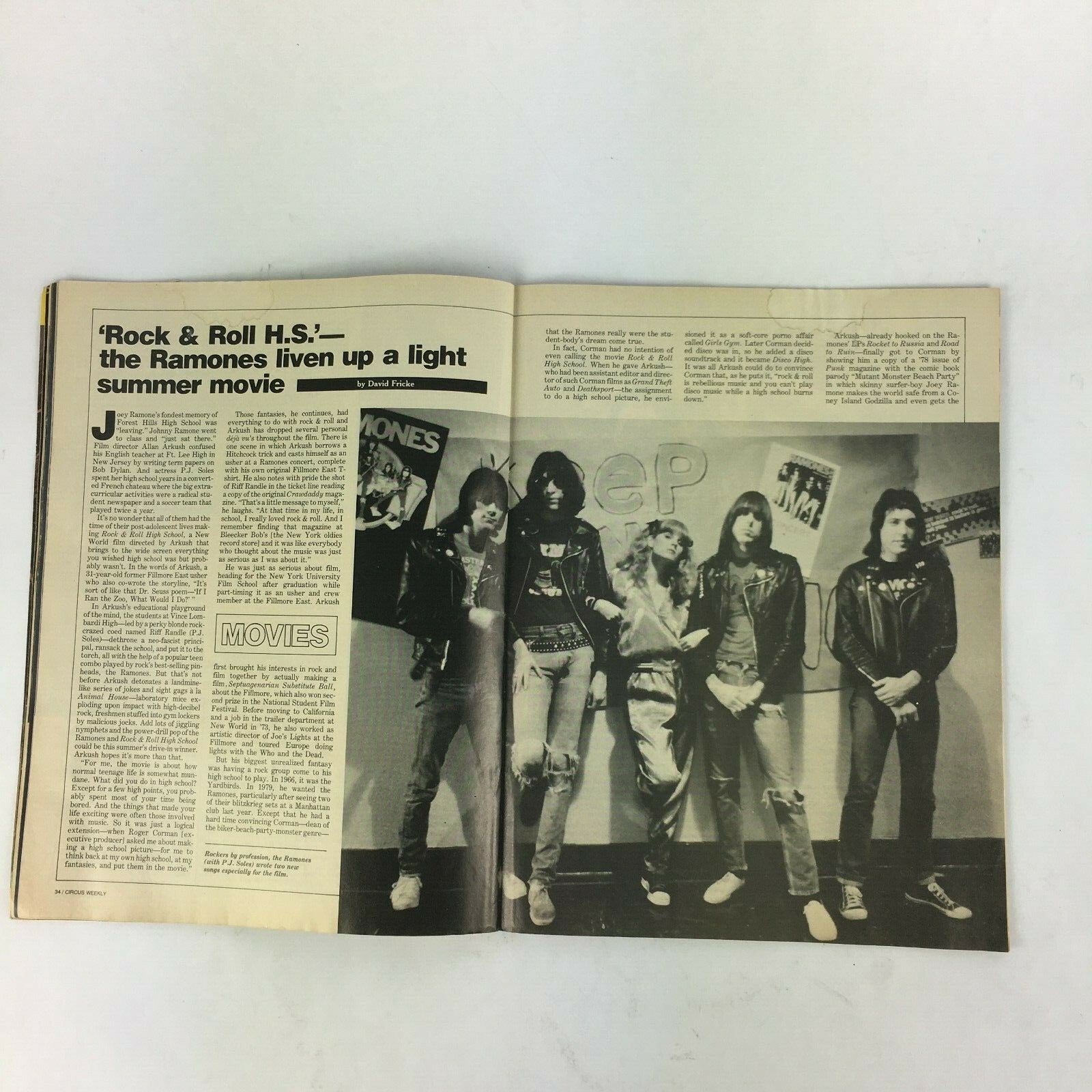 July 10,1979 Circus Magazine Summer Movie Spectacular John McEnroe Nukes