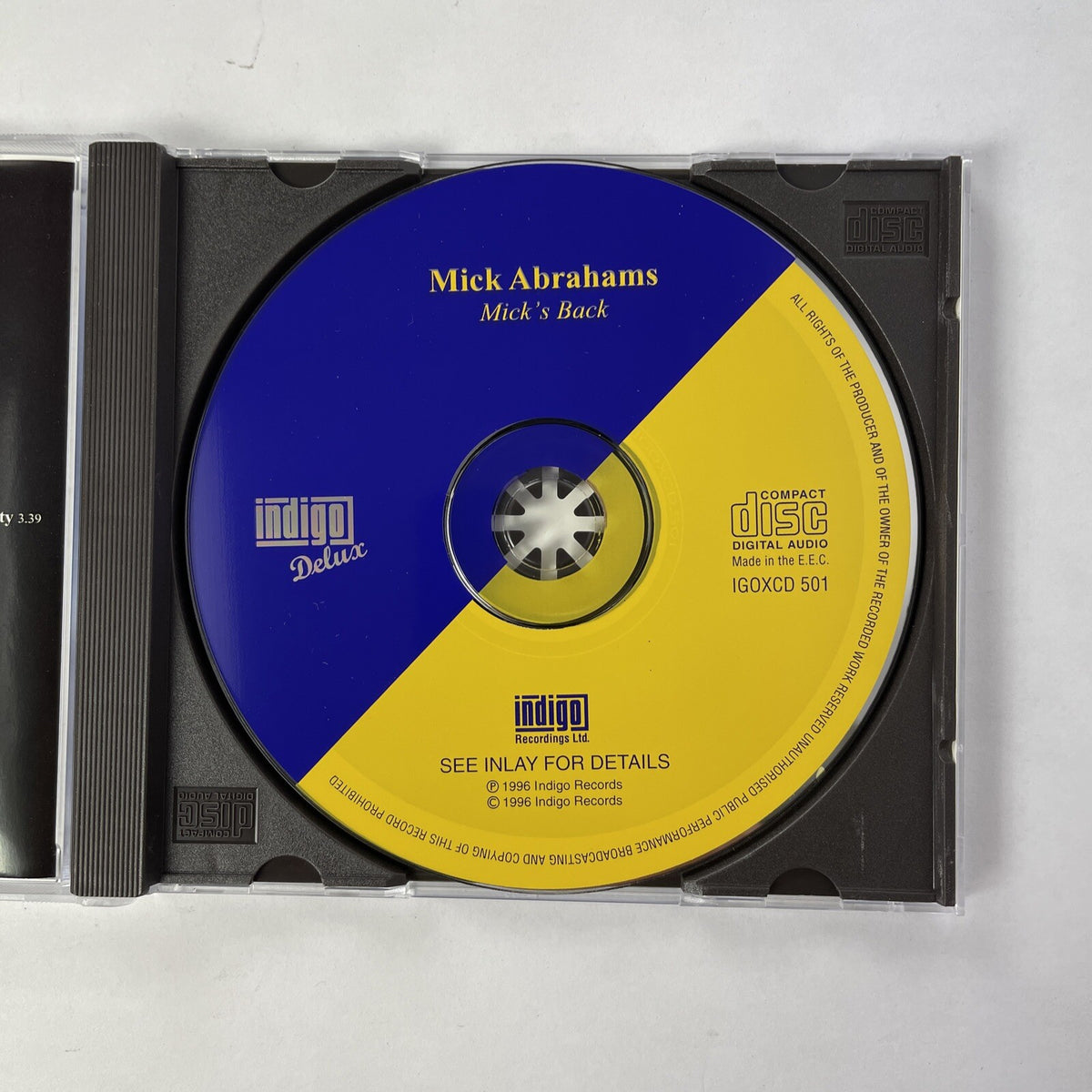 Mick Abrahams - Mick's Back CD (2008) #20