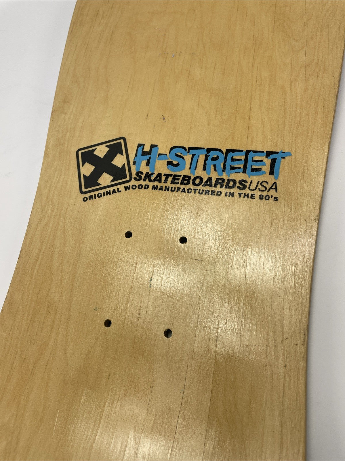 Tony Magnusson H Street Kid And Cross Reissue 1980s Wood Hell Concave Blue Fade