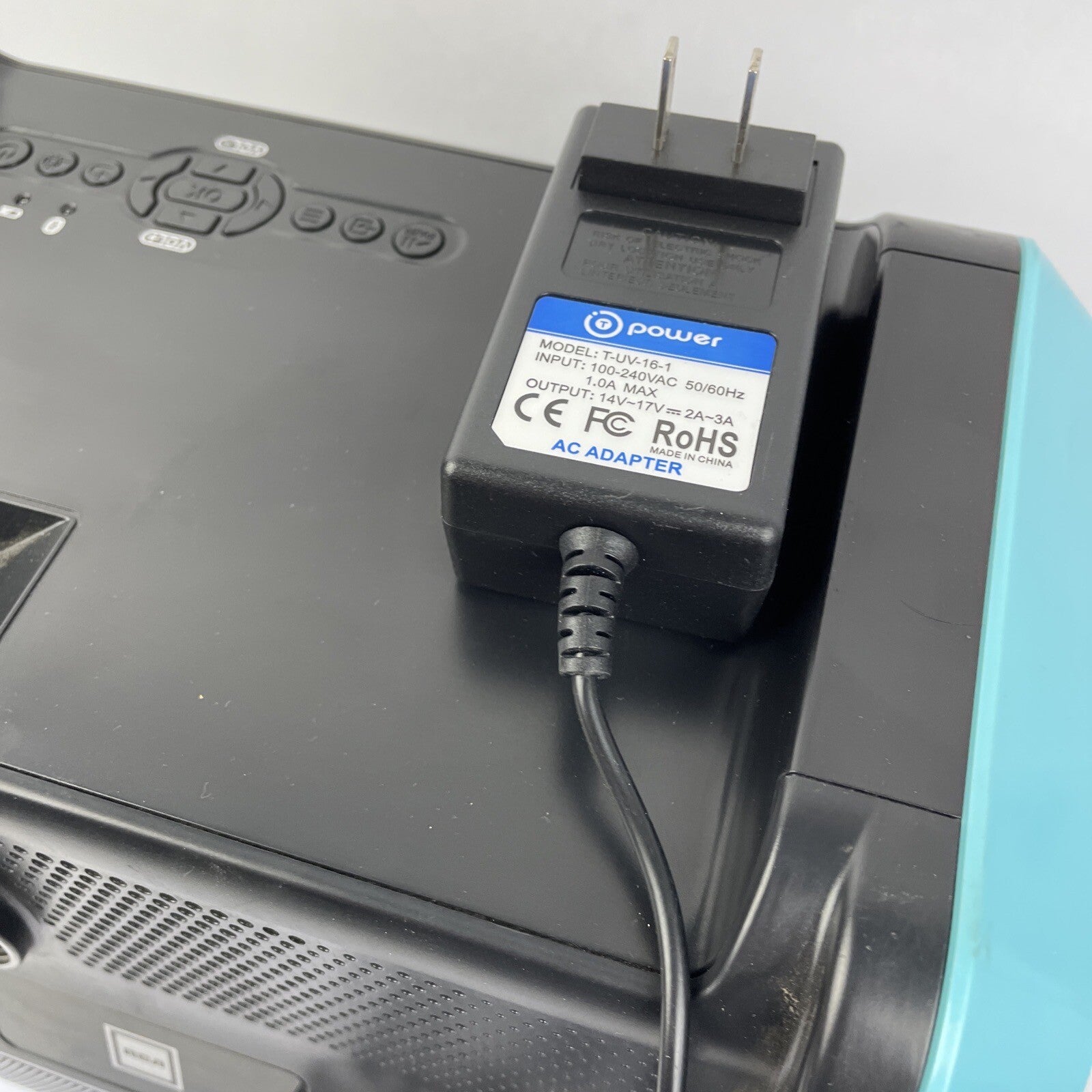 RCA Projector - Portable Entertainment System RP J065- Baby Blue - LOOK