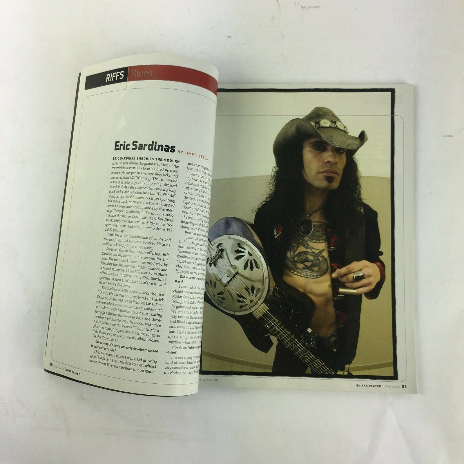June 2008 Guitar Player Magazine Slash The Last Guitar Hero Wayne Krantz Tommy