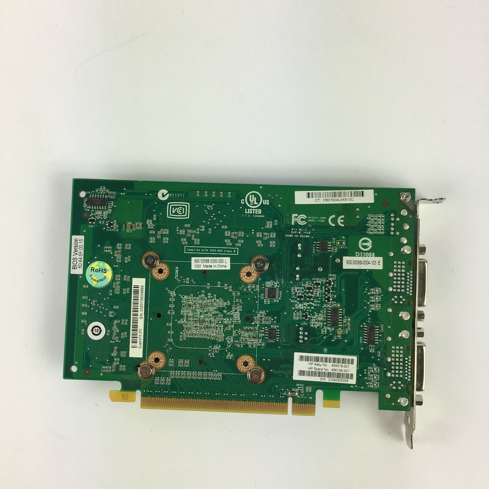 Genuine Nvidia Quadro 900505880300000 L PCI Card Desktop PC 