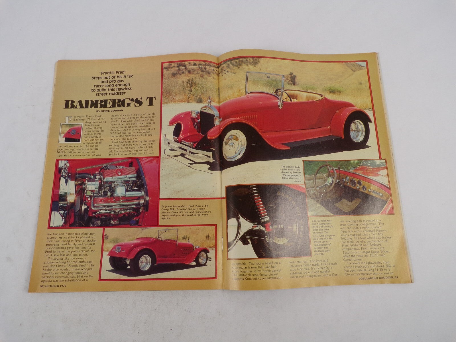 October 1979 Hot Rod Magazine Pro/Street! The Ultimate New Look In Street Machin