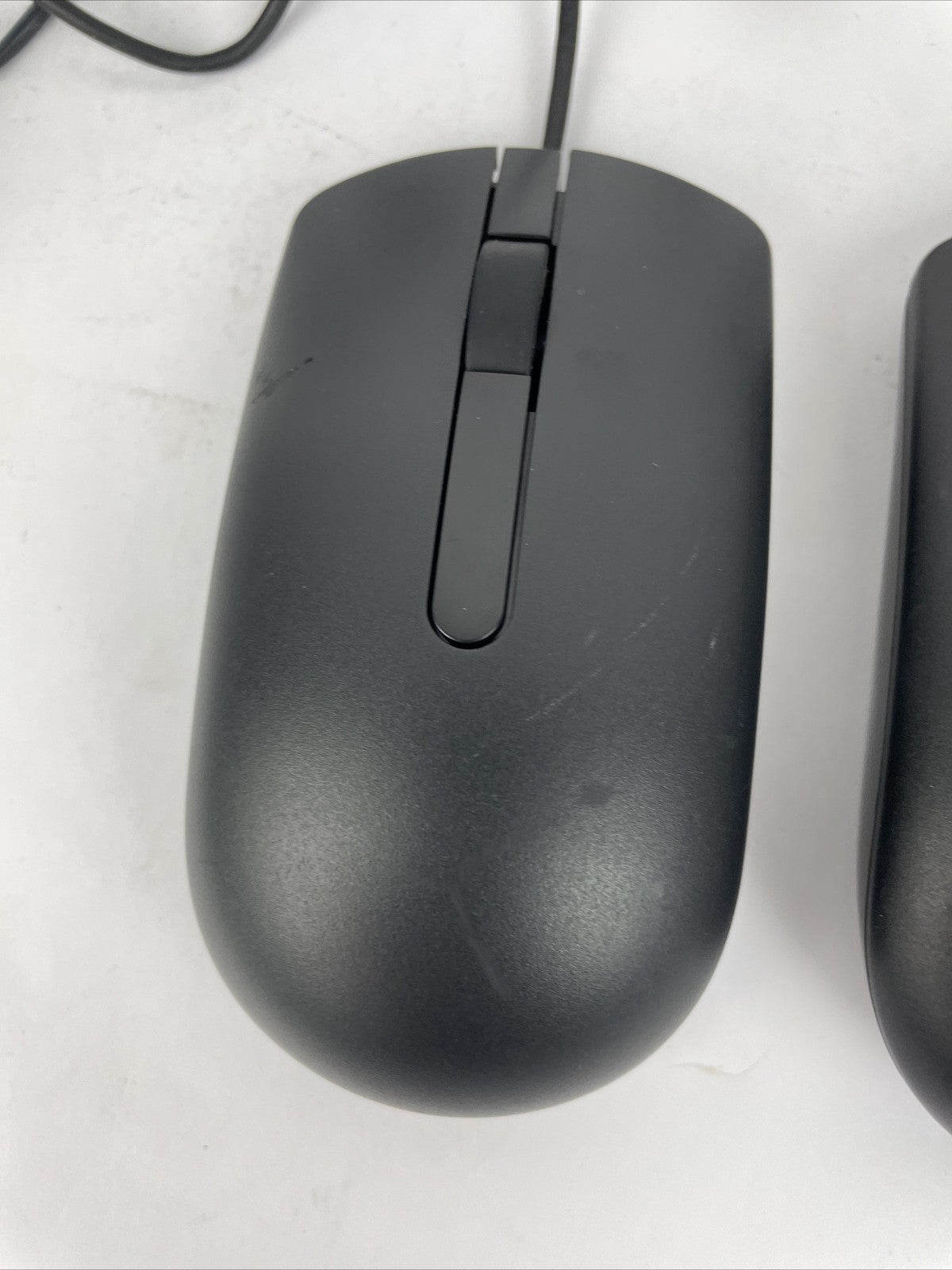 3 x Dell Wired USB Computer Mouse Lot Models - MS116T MS116P MS111L
