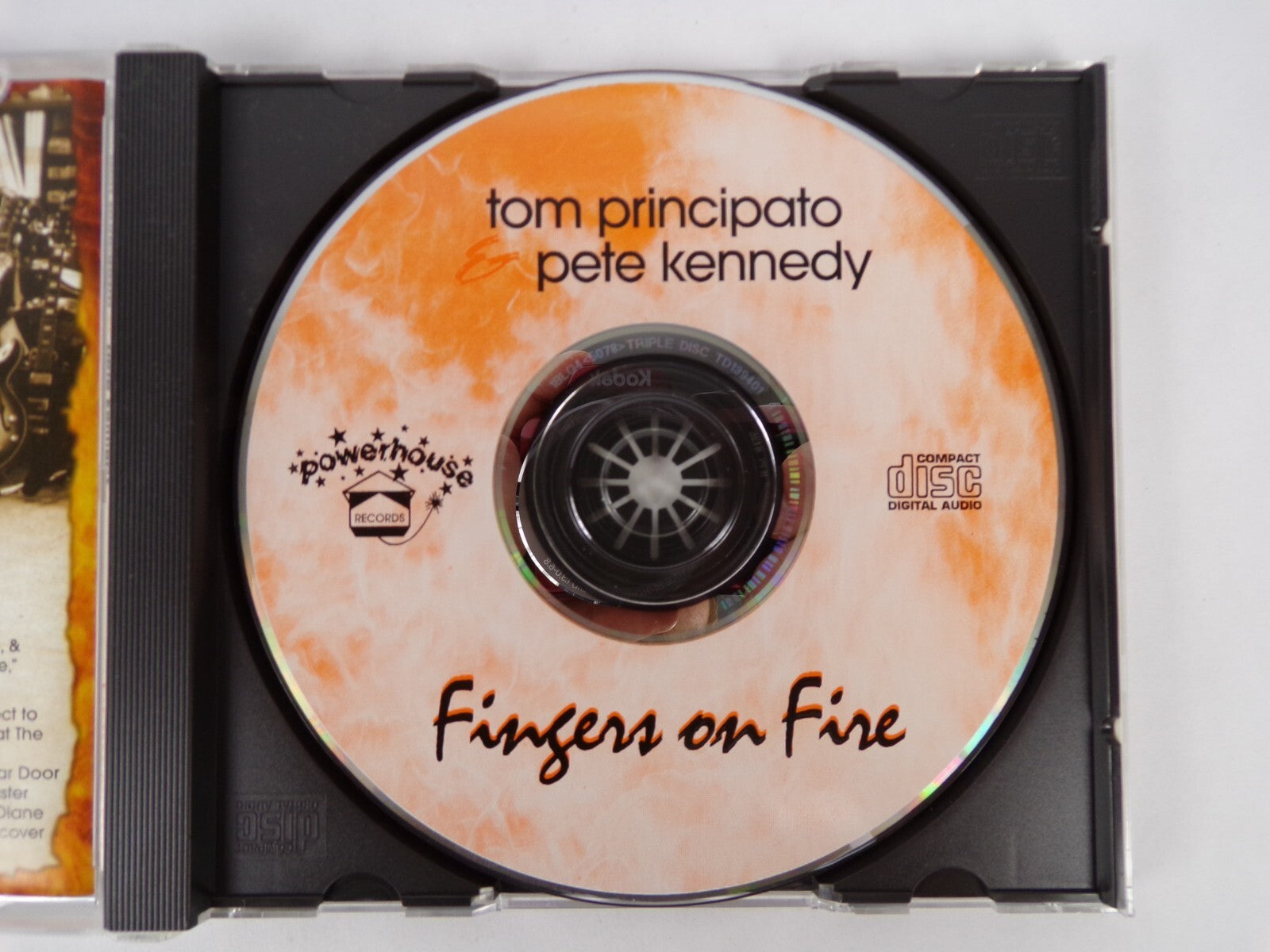 Tom Principato Pete Kennedy Fingers On Fire Guest Steve Wolf CD #9