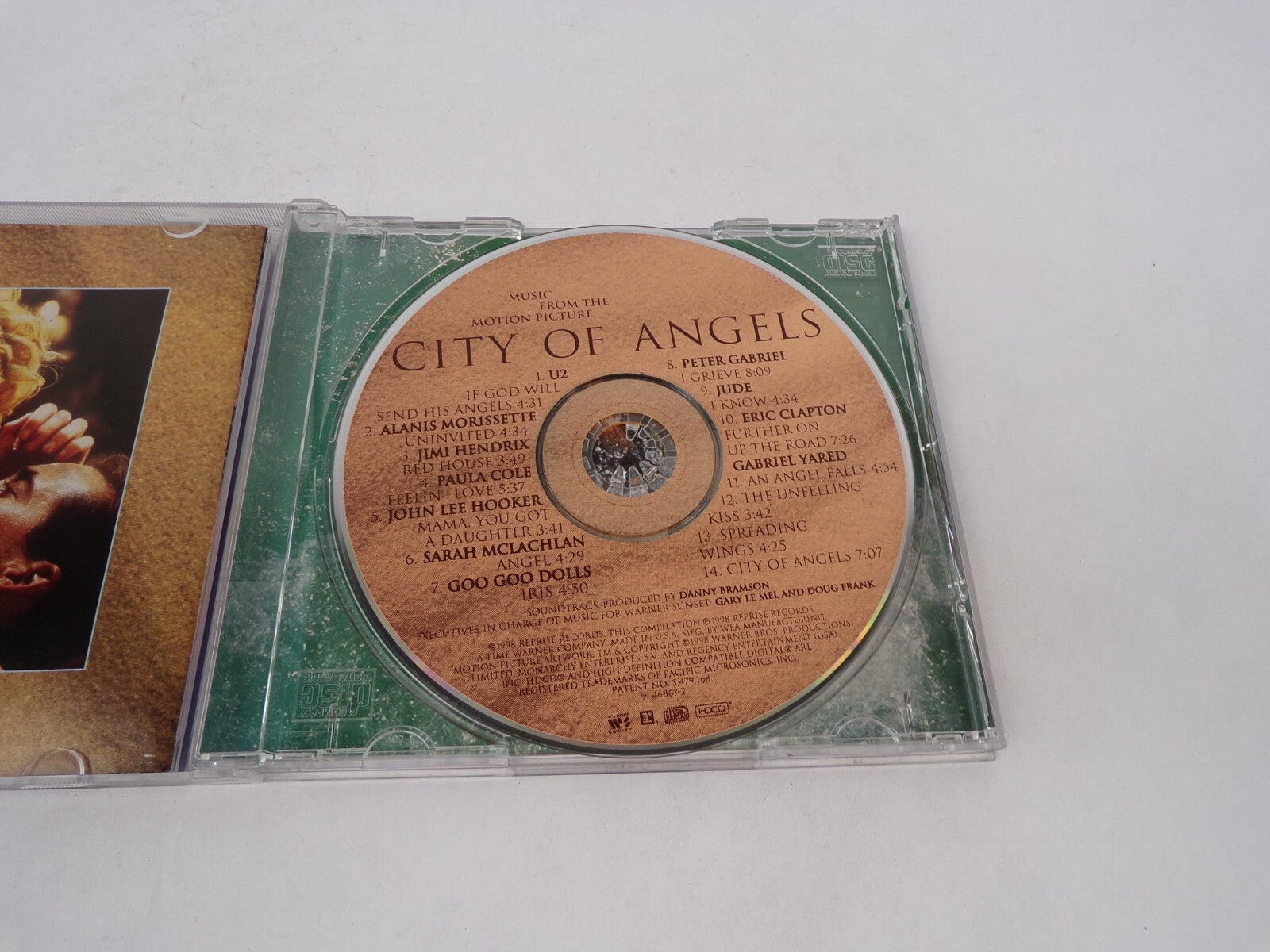 Music From The Motion Picture City Of Angels U2 If God WIll Send His AngelsCD#71