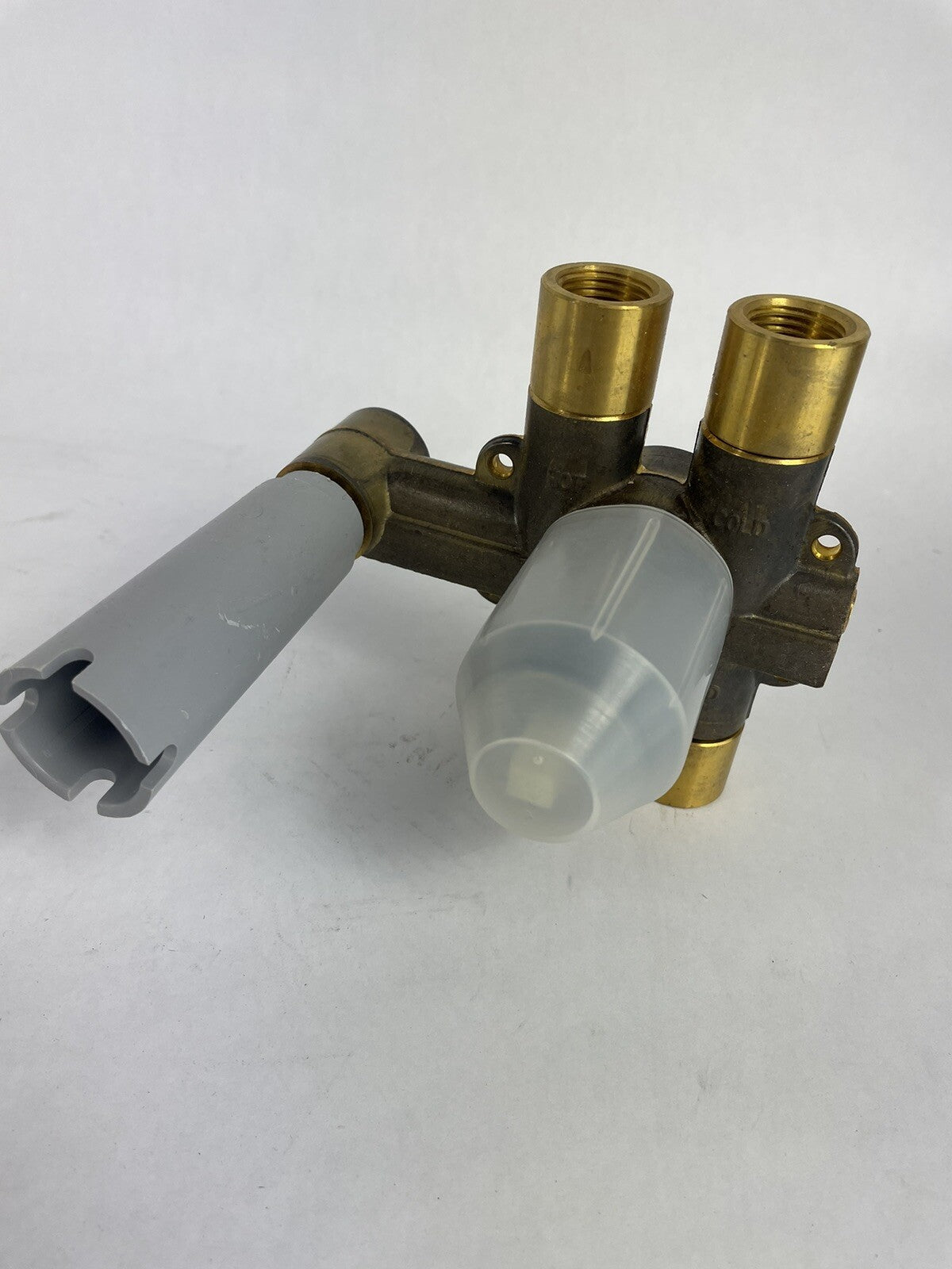 Zucchetti R99500.190E 3-hole rough in wall valve for basin mixer concealed installation