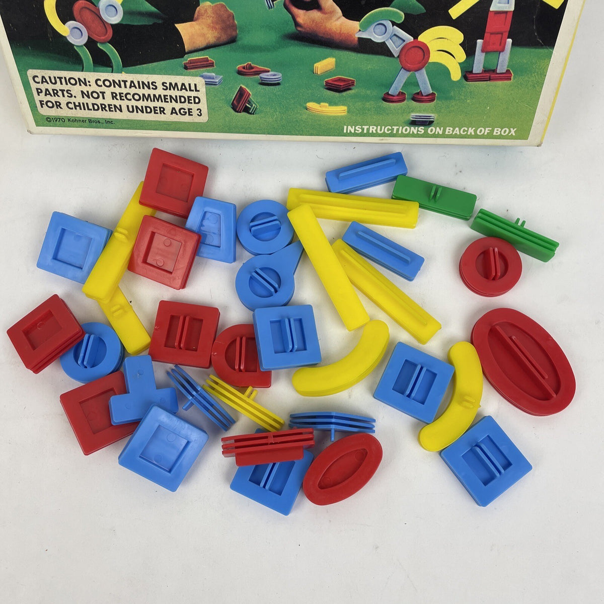 Konner Bros. Double Track SHAPEES 3-D Construction Toy - 35 pieces - Ages 3-5