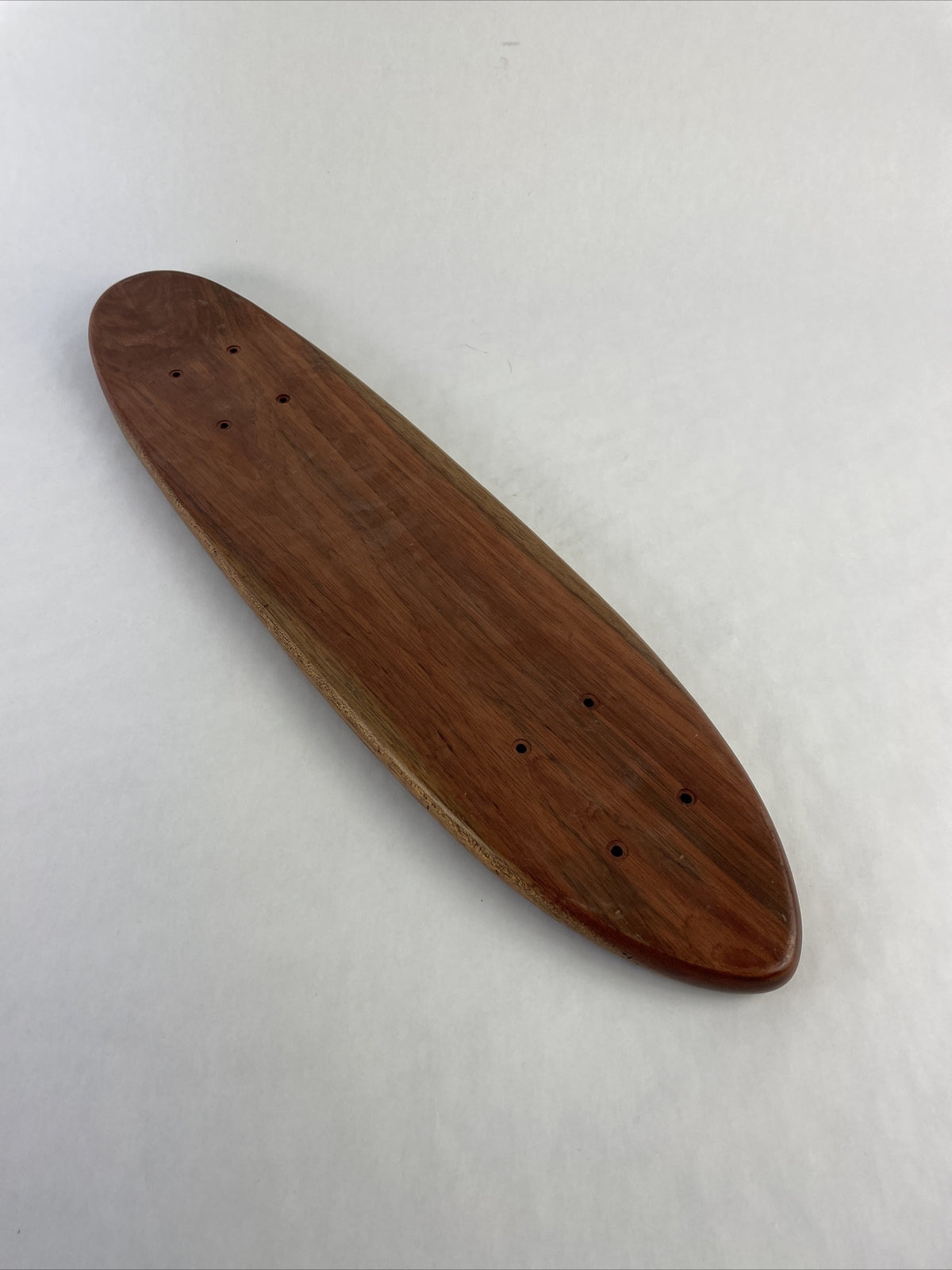 JIMBO Blank #9 teak oak 70s old school cruiser skateboard deck with vintage-inspired shape.