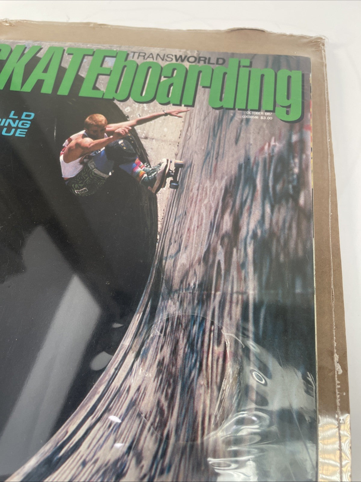 TRANSWORLD SKATEBOARDING MAGAZINE October 1987 Mark Rogowski Staab 10/87 oct
