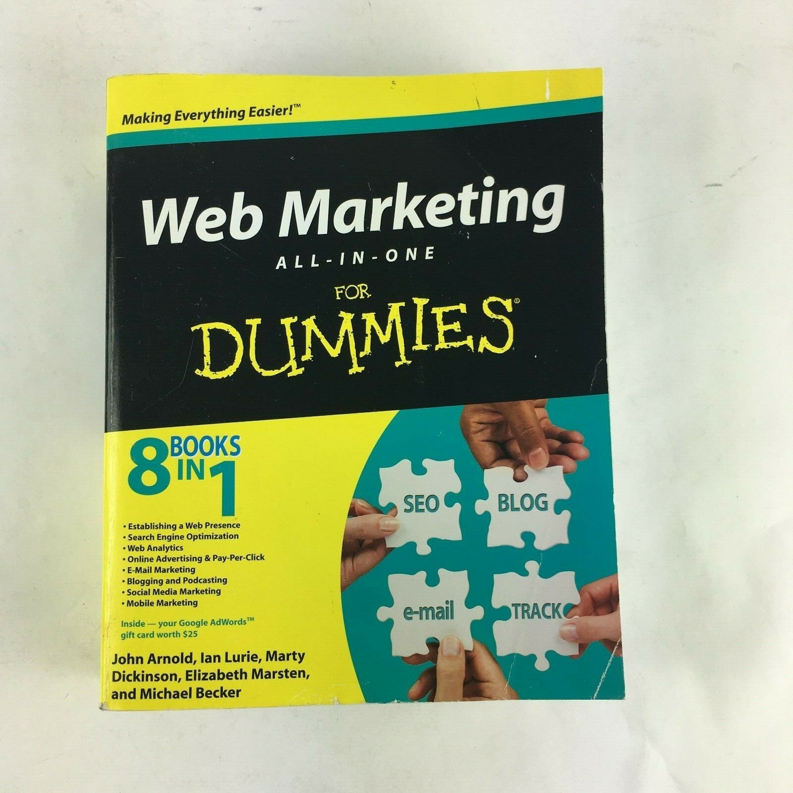 Web Marketing All In One For Dummies John Arnold lan Lurie Marty Dickinson