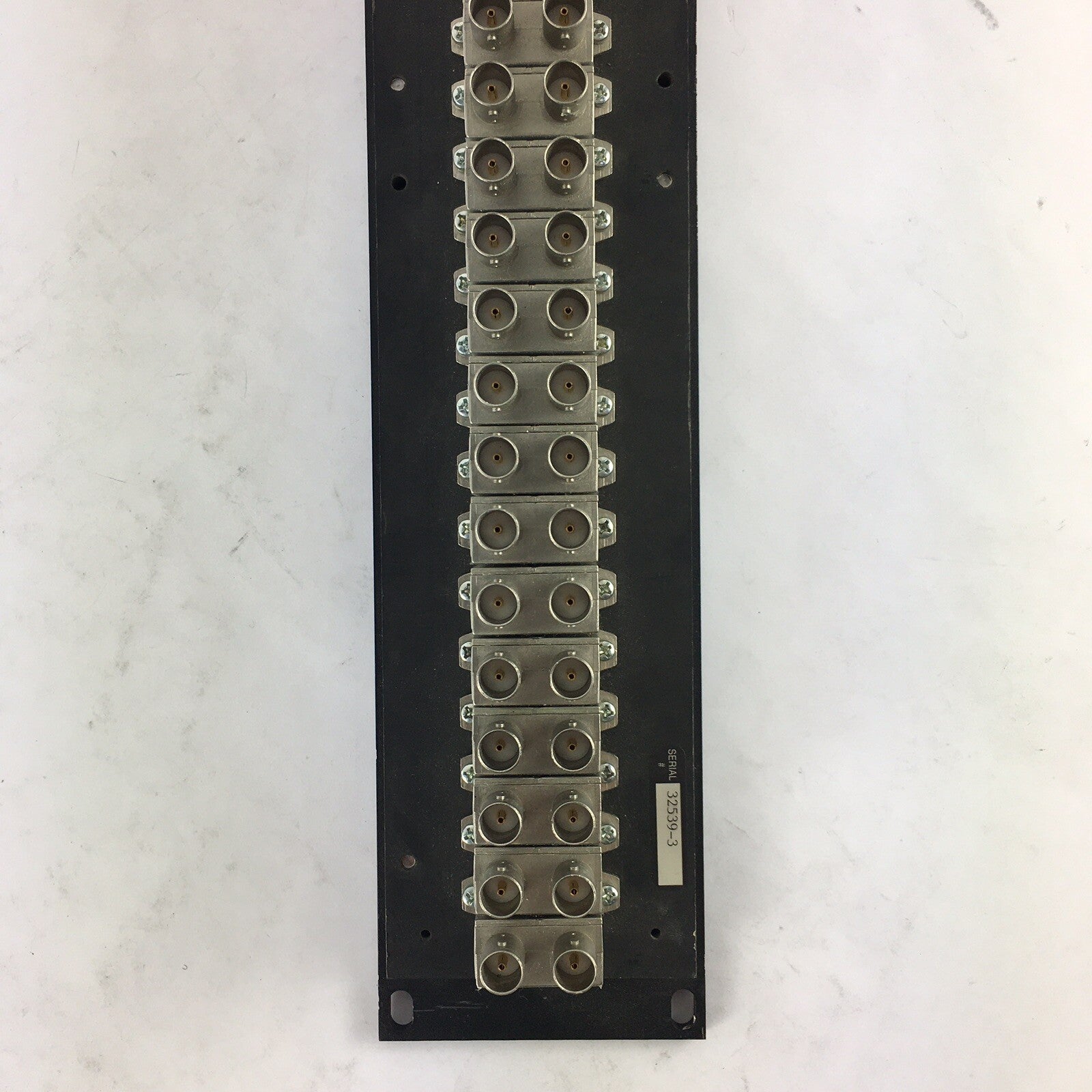Bittree B52T-2WTHD 2x26 2RU Panel Black Normalling Terminating Audio Patchbay