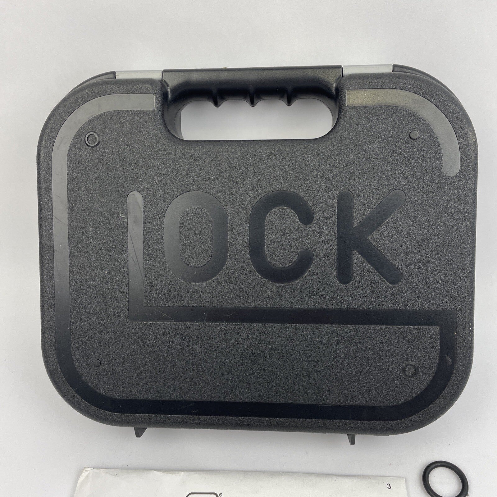 Glock Factory Padded Pistol Case w/ Manual, Cleaning Rod - LOOK