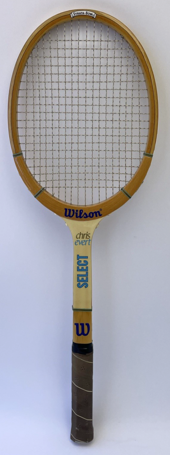 VINTAGE Wilson Chris Evert Select Tennis Racquet Wood  4 1/2" Grip - Near Mint