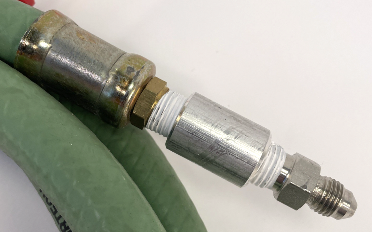 Airtech Airflow 65R Vacuum Hose with VV4010 Vac-Valve Composite Autoclave