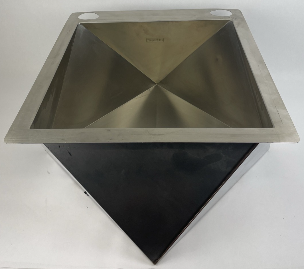 Franke Undermount 14.25" Diamond Cut Stainless Steel Sink with 9 5/8 Inch Bowl