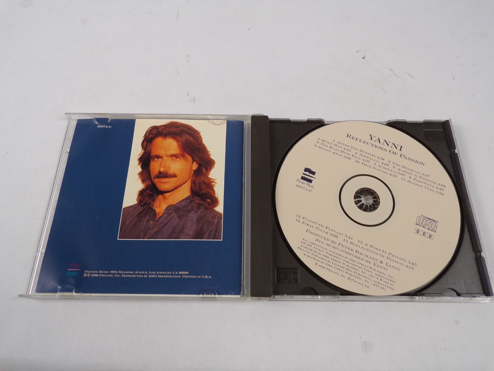 Yanni Reflections Of Passion After THe Sunrise THe Mermaid Quiet Man Acro CD#39