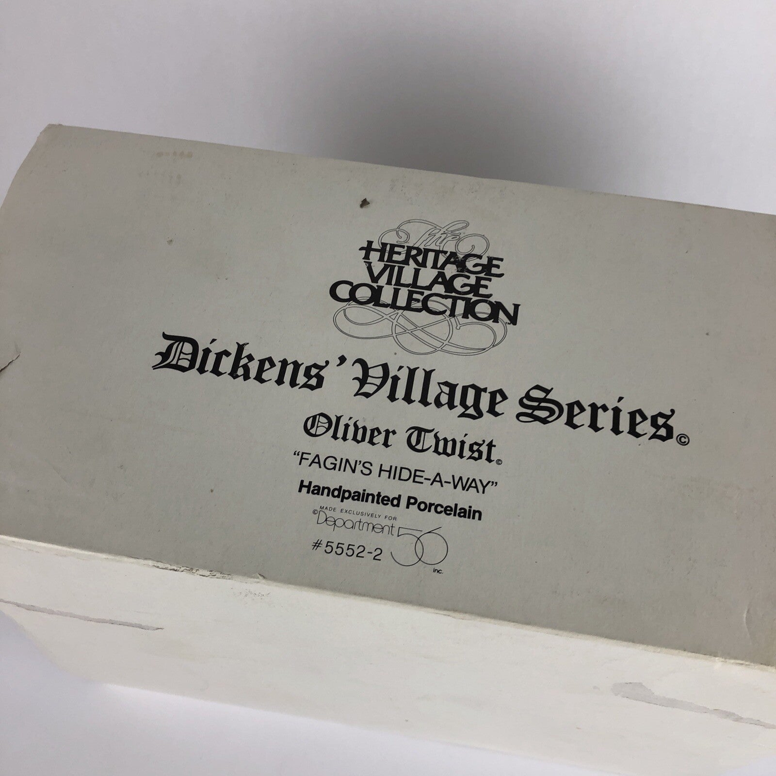 Dept 56 Heritage Collect Dickens Village Series Oliver Twist FAGIN'S HIDE-A-WAY