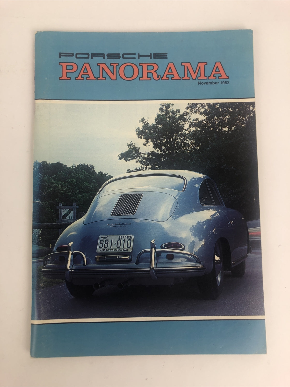 PORSCHE PANORAMA MAGAZINE CARRERA 911 928 944 924 356 TURBO 1983 NOVEMBER