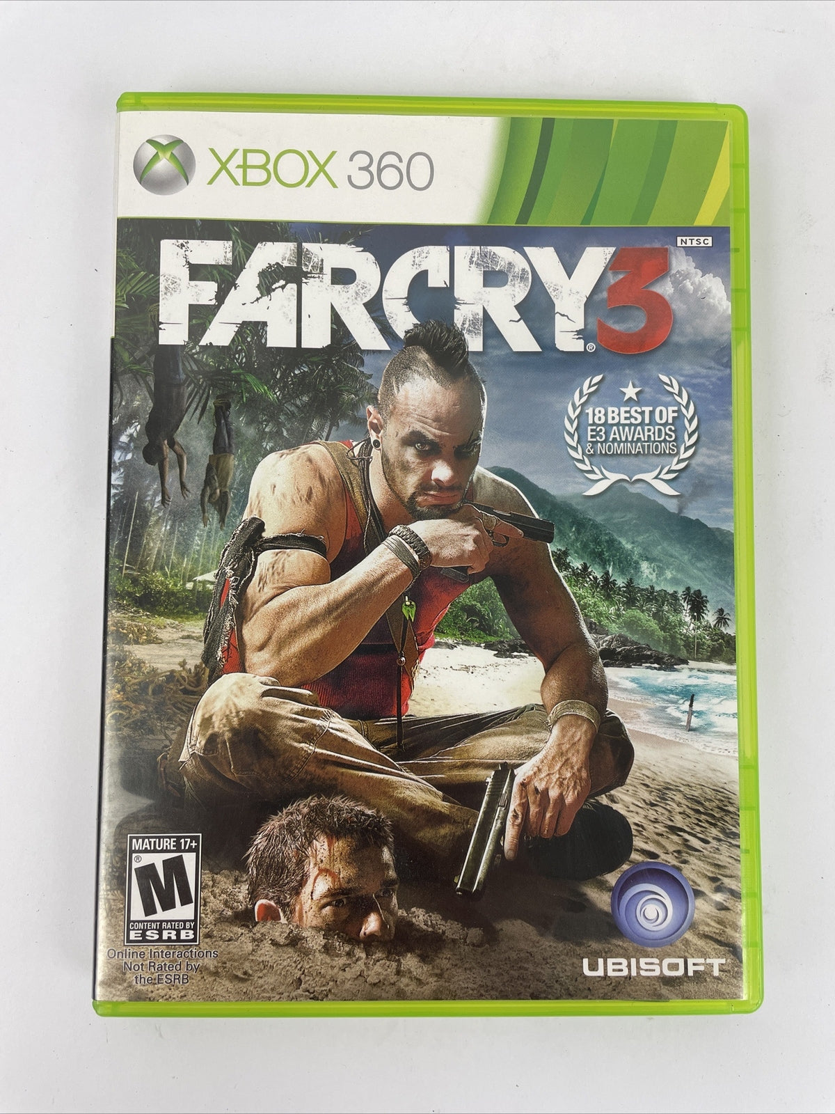 Farcry 3 FARCRY3 Microsoft Xbox 360 Complete with Manual UBISOFT  17+ - USA SHIP