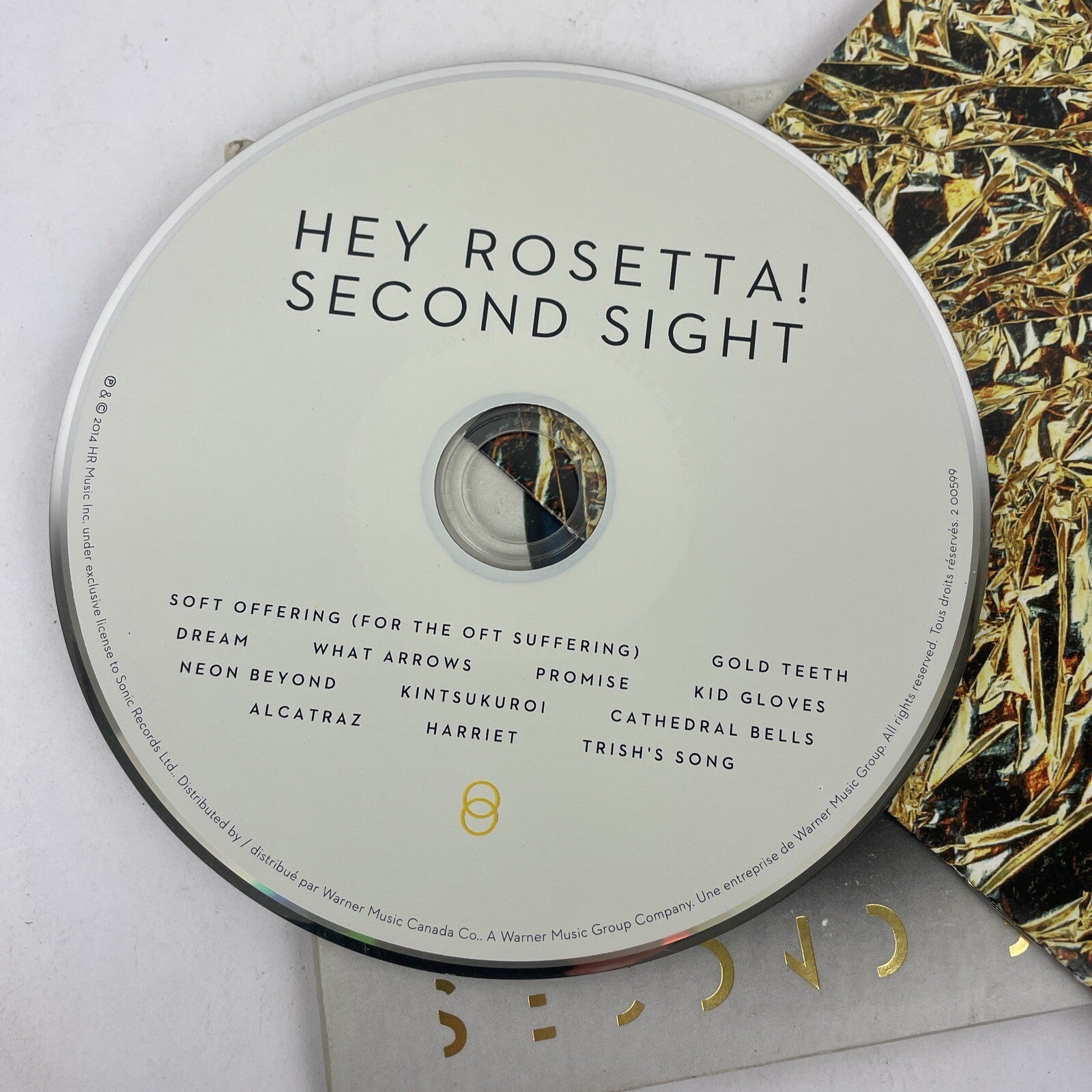 Hey Rosetta! - Second Sight (Digital Audio CD) 2014 HR Music Inc. - HI