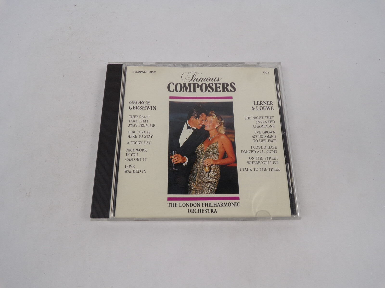 Famous Composers George Gershwin Lerner & Loewe They Can't Take That Away CD#70