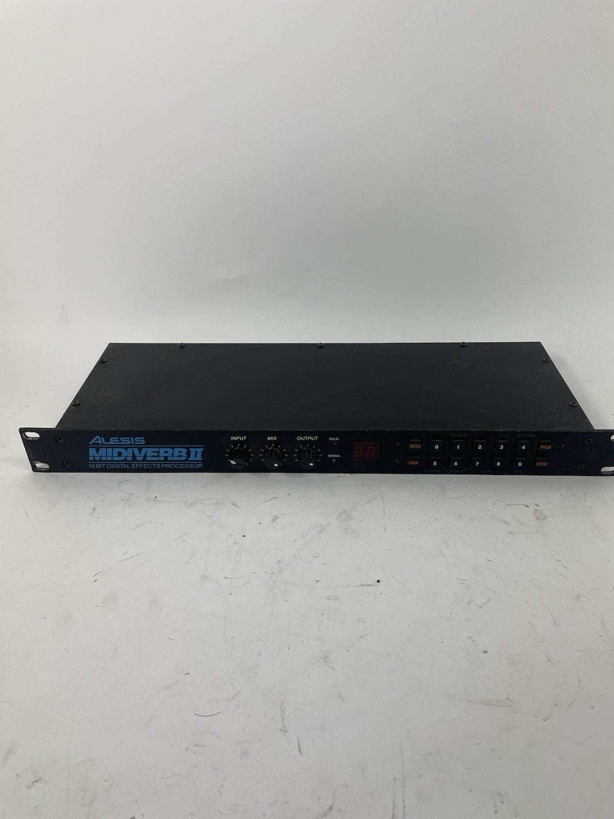 Untested | Alesis Midiverb II 2 Digital 16-Bit Effects FX Reverb Processor Rack