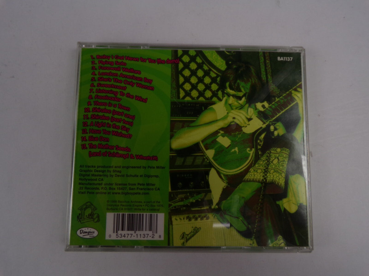 Big Boy Pete Psycho-Relics Part 2 Flying Solo Sweetmeat Blue Dan  CD#42