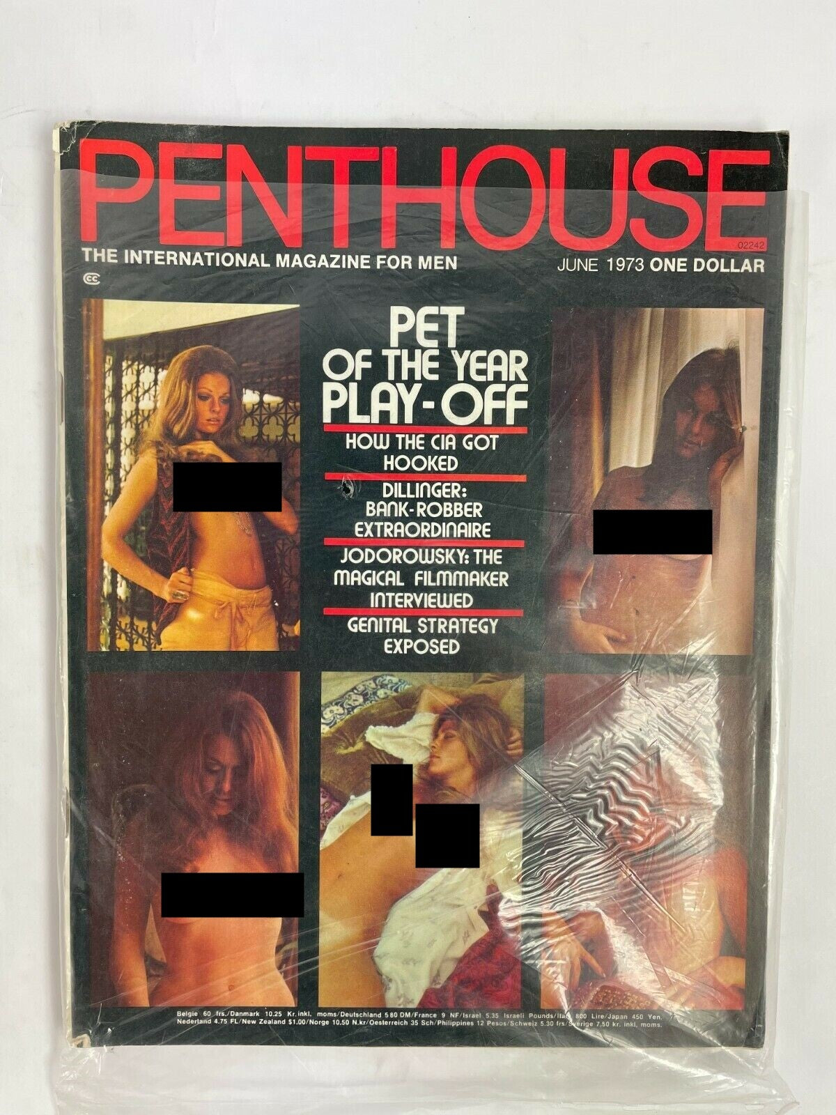 June 1972 Penthouse Magazine How The Cia Got Hooked Genital Strategy Exposed
