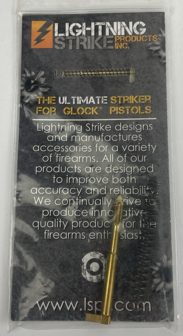 OEM Lightning Strike Firing Pin and Spring for Glock Most Models  Gen 1-4 LS7923