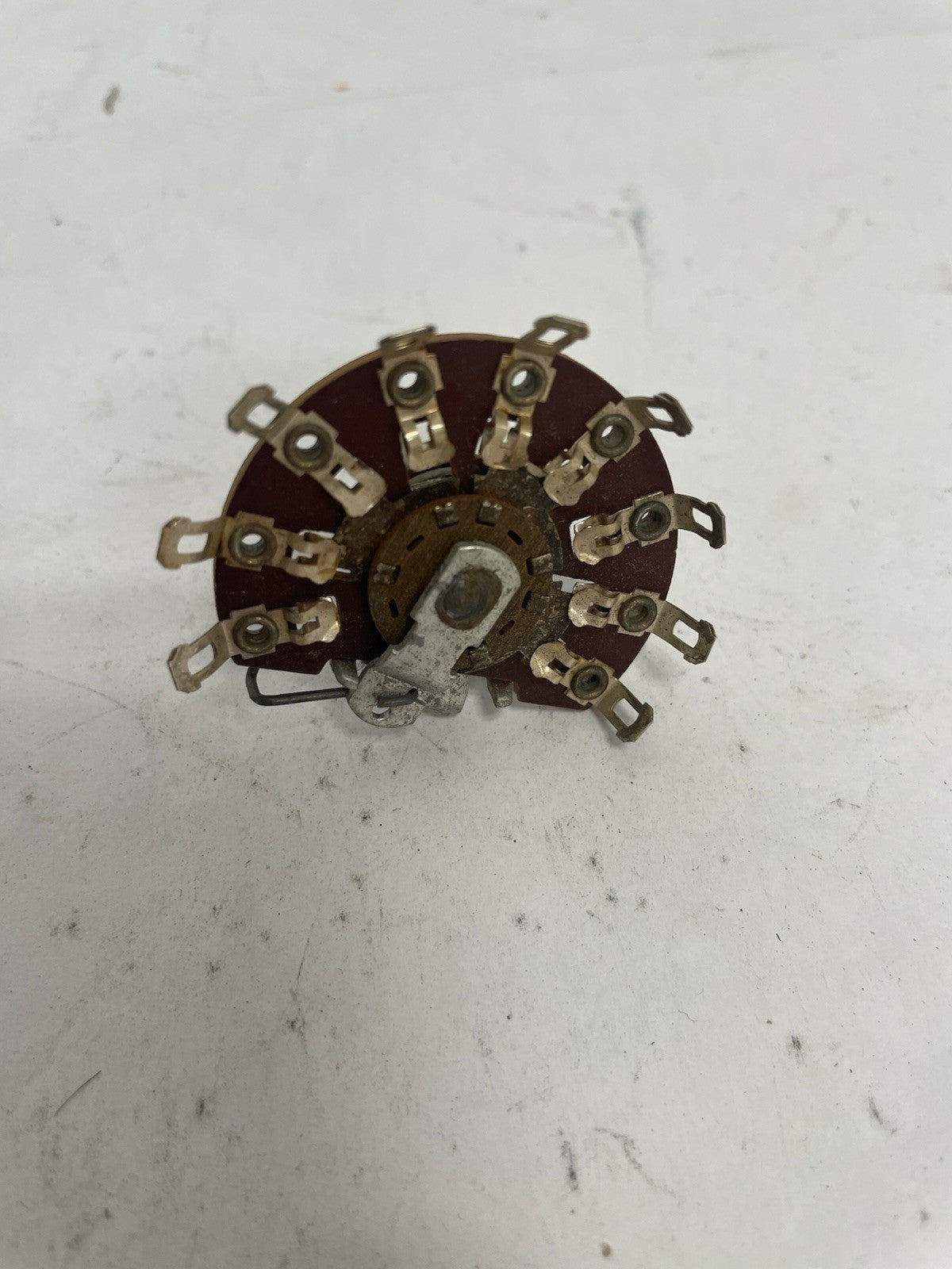 Lot of 51: Vintage Oak 9 Position Rotary wafer Switch for Tube Amplifier 1960s