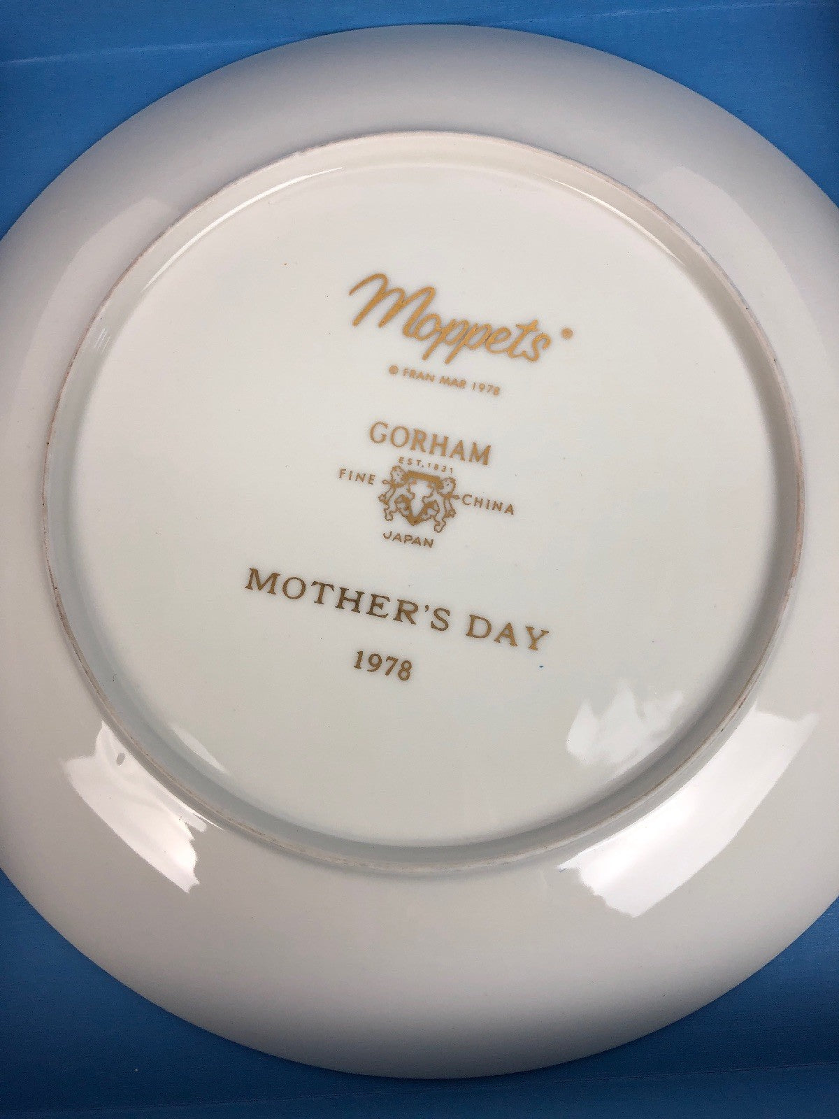 RARE EDNA HIBEL Plate: MOTHERS DAY PLATE Baronesse by Rosenthal 1978 Mint in Box