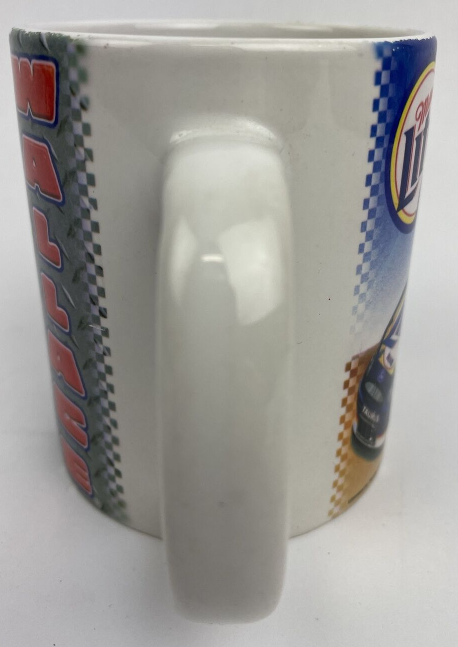 Rare Rusty Wallace #2 Coffee Mug Miller Lite Brewing Ford Penske Nascar - LOOK
