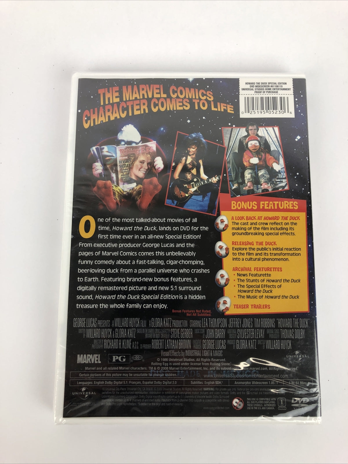 Howard the Duck (Special Edition) [New DVD] Rmst, Special Ed, Subtitled, Wides