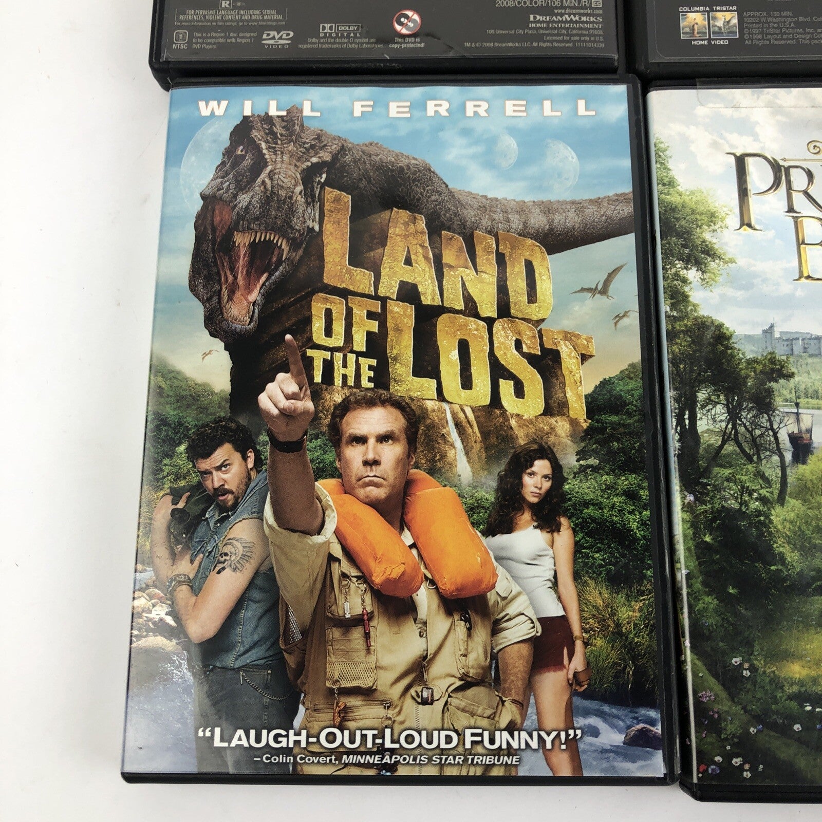 4 x Comedy DVD Lot - Starship Troopers, Princess Bride, Tropic Thunder + LOOK