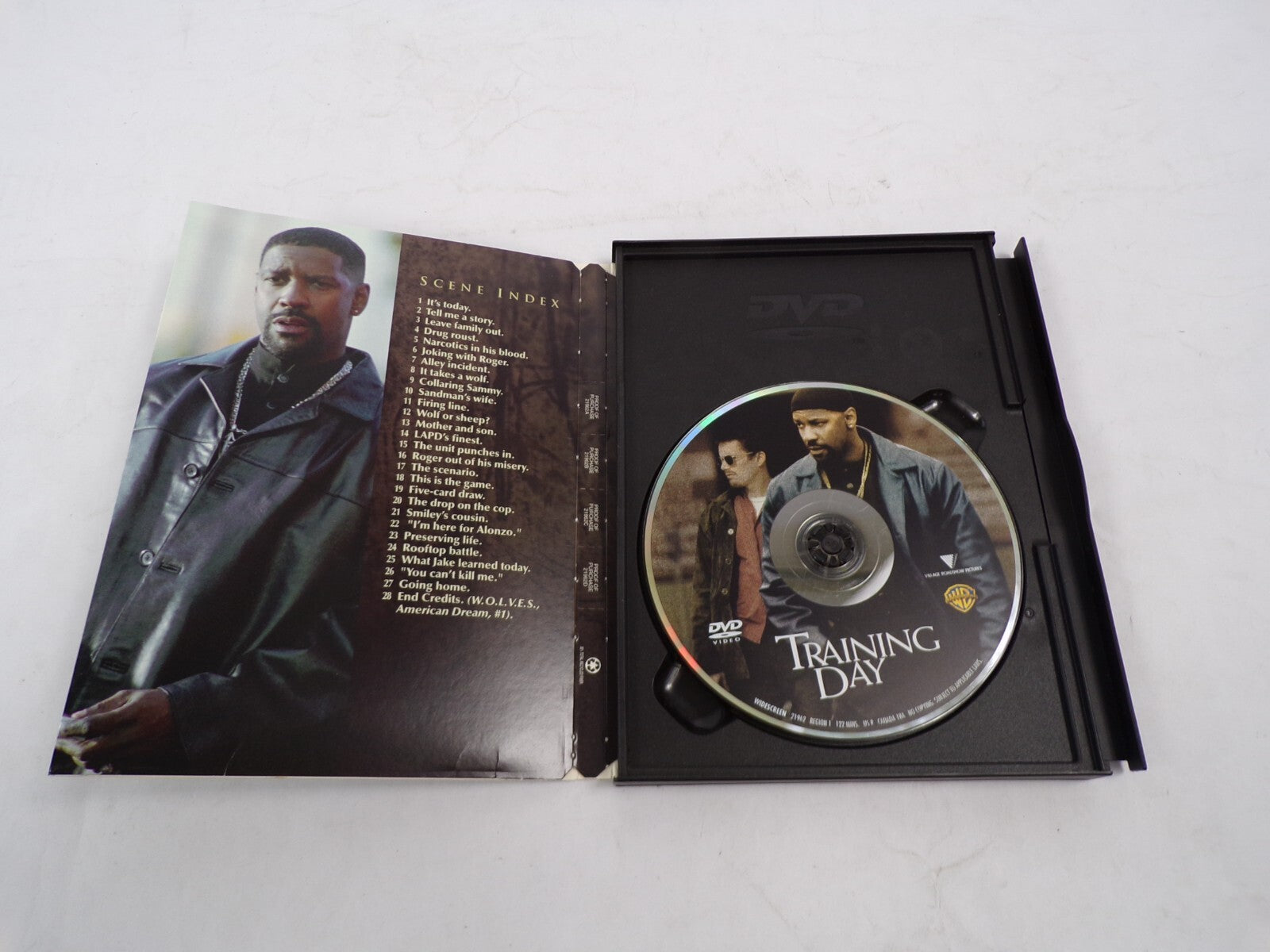 Training Day Denzel Washington Ethan Hawke Action DVD Movies