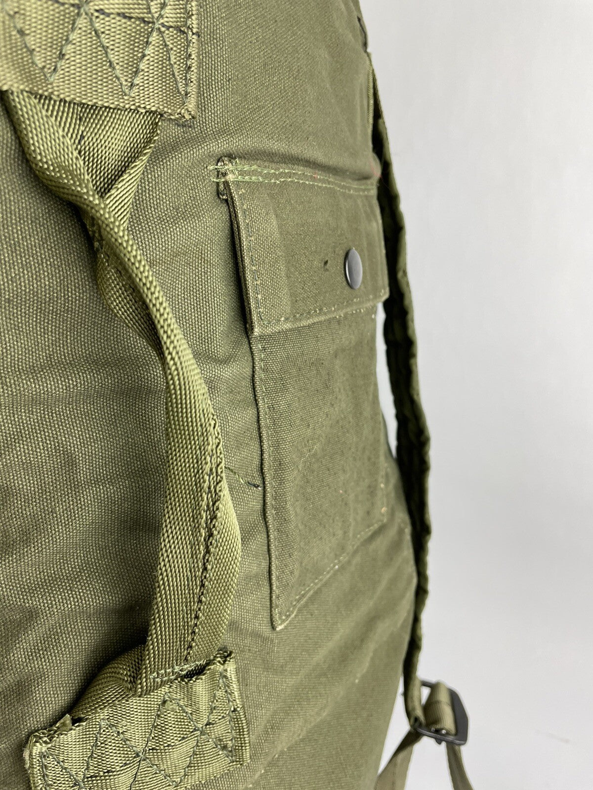 US Army Duffel Bag O.D.7 Type II DSA100-73-C-0490 2 Straps Backpack Rebmar inc