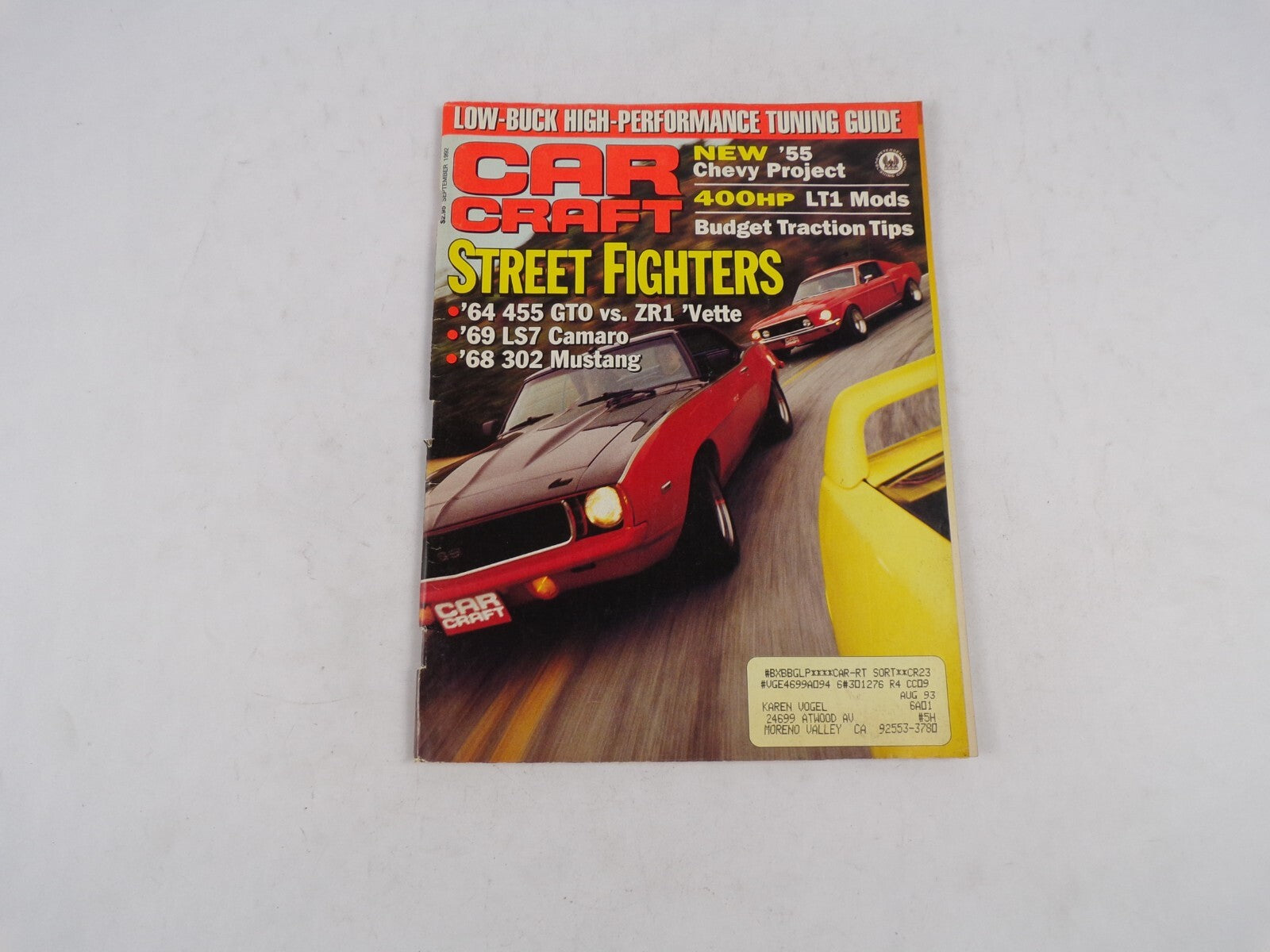 September 1992 Car Craft Street Fighters Low-Buck High-Performance Tuning Guide