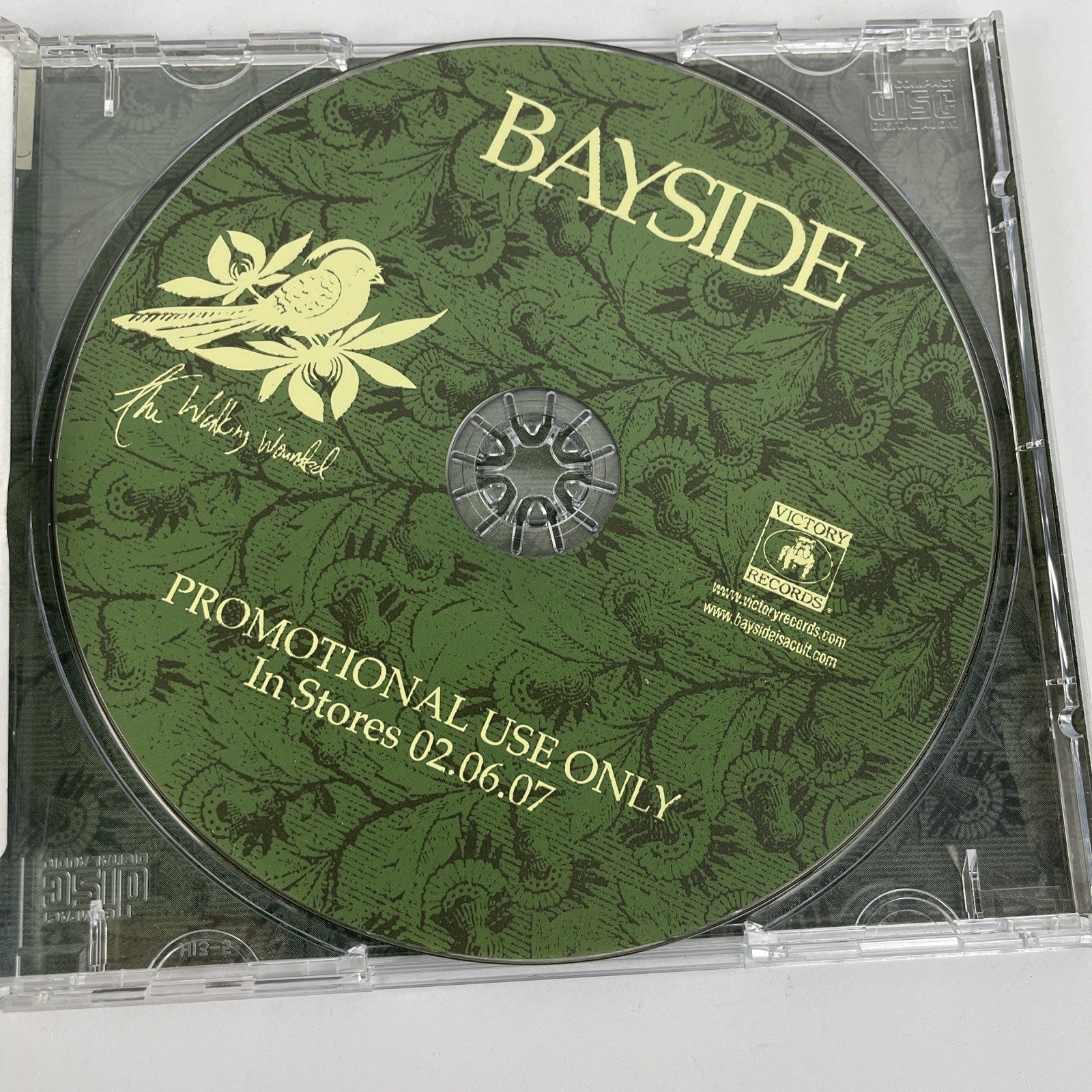Bayside : Walking Wounded, The - Gold Edition CD/DVD (2008) Promo - MINT DISC #3