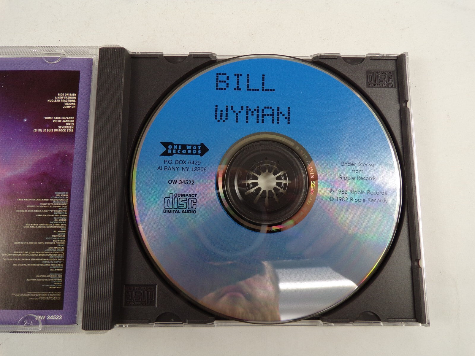 Bill Wyman Ride On Baby A New Fashion Girls Seventeen Jump Up CD#48