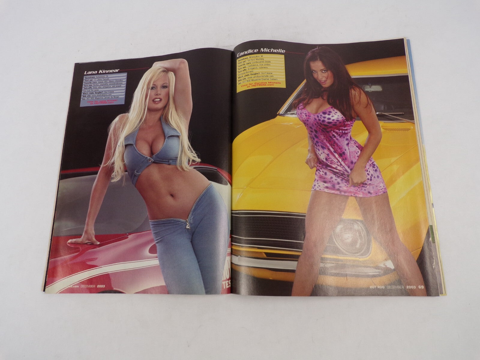 December 2003 Hot Rod Magazine How To Turbo Any Engine Top 10 Rods Of 2003 Vegas